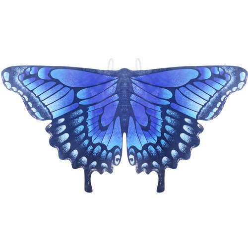 Creatoy Butterfly Wings Toddler, Kids Fairy Butterfly Costume for Girls 3-7, Shiny Swallowtail Play Wings Dress Up Cape Halloween Easter Favors Birthday Gifts
