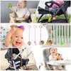 Toy Straps for Baby,RTMOK Silicone Setpacifier Clip,Applies to Car Seat Toy,Teether Toy,High Chair,Stroller Accessories,Baby Toy Clips,Cribs,Rocking Chair