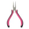 Deshionew Hair Extension Pliers 3-Hole Mini Pliers for Micro and Nano Ring Hair Extensions Opener and Removal Tool (Pink)