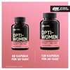OPTIMUM NUTRITION Opti-Women, Womens Daily Multivitamin Supplement with Iron, Capsules, 60 Count