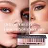 Fusang 12 Colors Naked Eyeshadow Palette,Natural Matte Nude Eyeshadow Palette Shimmer Highly Pigment Eye Shadow Pallete Set Long Lasting & Waterproof Smokey Smokey Glitter Eye Makeup with Brush （A）