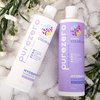 Purezero Clean Color Care Hydrating Shampoo & Conditioner Set - Toning, Balance for Color Treated Hair - Hydrate Dry Hair - Zero Sulfates, Parabens, Dyes - 100% Vegan & Cruelty Free