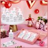 Sacubee 12 Pcs Daily Moisturizing Body Wash Bulk Mini Body Wash Travel Size 1oz Skin Cleanser Shower Gel Moisture Thank You Gifts for Christmas Wedding Party Bridal Shower Favors(Floral)