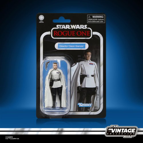 STAR WARS The Vintage Collection Director Orson Krennic, Rogue One: A Story 3.75-Inch Collectible Action Figures, Ages 4 and Up