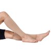 TOFLY® Calf Compression Sleeve for Men & Women, 1 Pair, Footless Compression Socks 20-30mmHg for Leg Support, Shin Splint, Pain Relief, Swelling, Varicose Veins, Maternity, Nursing, Travel, Beige XL