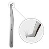 LASHVIEW Lash Tweezer, High Precision Stainless Steel Volume Eyelash Tweezers, Eyelash Extension Tweezers for Profissional Grafting lash Extension, LT02