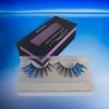 HEATHER'S LUX Glitter Lashes Sequins Lashes Dramatic 3D Faux Mink Lashes False Eyelashes Reusable Colorful Luxury Lashes Mink Eyelashes Whispy Glamorous Sparkly Sparkle Lashes (Tahiti)