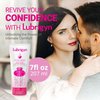 Lubrigyn - Cleansing Lotion, Moisturizing and Replenishing Daily Feminine Wash, Hyaluronic Acid-Enriched Feminine Care for Dry and Delicate Skin, pH Balancing Wash with Fitoextract Complex, 7 fl oz