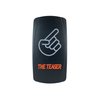 STVMotorsports Laser Backlit Orange Rocker Switch The Teaser 20A 12V On/Off LED Light