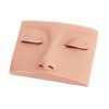 Lash Mannequin Head, Removable Silicone Replacement Eyelash Mannequin Head, Lash Extension Training Practice Head Eye Lash Extension for Lash Practice Makeup Eyelash Extensions ()