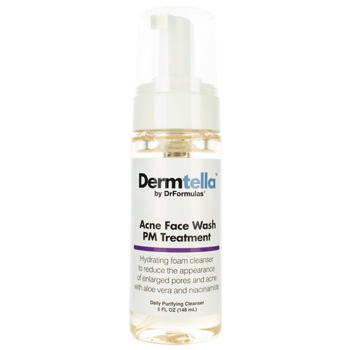 DrFormulas Face Wash for Oily Skin and Acne with Salicylic Acid, Vitamin C and Tea Tree Oil | 5 oz Foaming Cleanser
