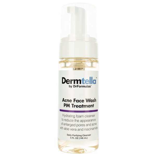 DrFormulas Face Wash for Oily Skin and Acne with Salicylic Acid, Vitamin C and Tea Tree Oil | 5 oz Foaming Cleanser