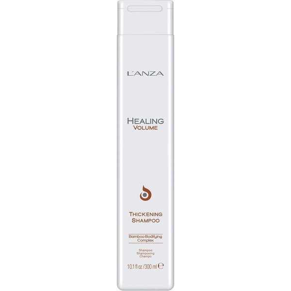 L'ANZA Healing Volume Thickening Shampoo, Boosts Shine, Volume, and Thickness for Fine and Flat Hair, Rich with Bamboo Bodifying Complex and Keratin (10.1 Fl Oz)