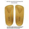 Emsold Ultra Thin Orthotic with Metatarsal Pad and Deep Heel Cup – Semi-Rigid Arch Support Insole for Men and Women – Relieves Pain from Plantar Fasciitis, Morton’s Neuroma and Metatarsalgia