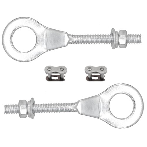 15mm Chain Tensioner Axle Adjuster for 196cc 6.5HP Coleman CT200U CT200U-ex BT200X Axis M200 Massimo Baja Warrior MB200 MB165 MBX10 MBX11 Mini Bike 50cc-125cc CRF50 CRF70F XR70 CT70 Pit Dirt Bike