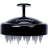 GIOVANNI Scalp Massager & Shampoo Brush - Scalp Brush, Hair Massager, Shampoo Massager Brush Scalp Scrubber, Head Scrubber for Washing Hair, for All Hair Types - Black Handle, Silicone Teeth