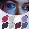 UCANBE Smokey Eyeshadow Palette, 8 Colors Black White Red Burgundy Gray Shimmer Matte Glitter Makeup Pallet, Dark Shades High Pigmented Travel Size Sombras De Ojos Eyes Shadow Kit