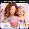 Paint Your Own Moon Lamp Kit, Valentines Gifts DIY 3D Moon Light Cool Galaxy Lamp,Toys for Teens Boys Girls, Arts & Crafts Kit Art Supplies for Kids, Arts and Crafts for Kids Ages 8-12 Birthday Gifts