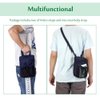 Crutch Pouch Bag Crutches Accessories Broken Foot Underarm Crutch Pads Cup Holder Bag for Crutches Pocket Carry Bag Tote for Women, Men