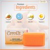 CAROTÏS Beauty Soap 80gr - Formulated to Clean and Refresh Skin, with Carrot Oil, Glycerin, Beta Carotene, Vitamin A, and Olive Oil