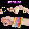 Mikulala 24Pcs Glow in the Dark Party Supplies for Kids/Adults, Flashing Light up Toys LED Bracelets Glow Sticks , Neon Christmas Party Favors Carnival Birthday Concert Party Games Gifts Accessory