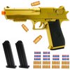 Nogevo Soft Bullet Toy Gun with Empty Shell Ejecting with Foam Bullets - Shooting Educational Gun Toys Model - Christmas, Birthday Gifts for Boys Kids Girls Adults Age 8+
