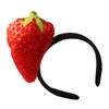 Beatifufu Strawberry Headband Hair Bands Skin Care Headband Hair Tie Spa Headbands Facial Headbands Spa Headband for Washing Face Skincare Headband Makeup Headband Cloth Accessories Food