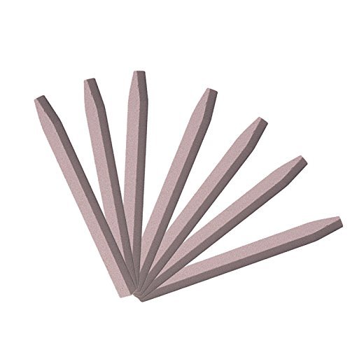 KADS Nail File Manicure File (10pcs) - Premium Quality Stone Nail Files, Essential Nail Art Tools for Natural and Artificial Nails, Salon and Home Use