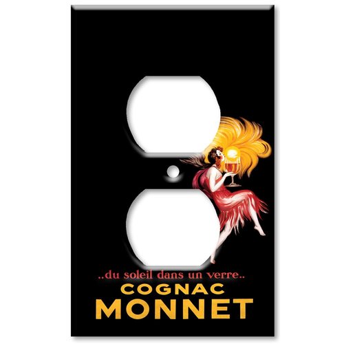 Art Plates - Cognac Monnet Switch Plate - Outlet Cover