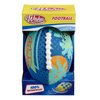Wahu 100% Waterproof Beach Football with Real Laces for in and Out of Water Play, 9" Outdoor Football for Pool and Beach Games, Blue