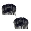 HEITIGN Volume Up Hairstyle Clip Bun Maker Insert Tool Multi Functional Hair Accessories (Light Brown)