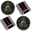 50Pcs Race Car Party Plates and Napkins Race Car Birthday Party Decorations Racing Themed Paper Dessert Plates Start Your Engines Tableware Set Serves 25 Guests Kids Boys Baby Shower Party Supplies