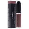 MAC Retro Matte Liquid Lipstick - 123 Topped With Brandy for Women - 0.17 oz Lipstick