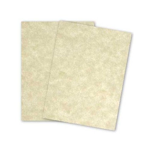 Astroparche Aged Parchment Card Stock – Stationery Imitation Parchment for Arts and Crafts, Invitations, Greeting Cards, Report Covers | 65lb Cover (176gsm) | 50 per Pack | 8.5" x 11" (Letter Size)
