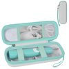 Toothbrush Travel Case Compatible with Oral-B Pro 1000 2000 3000 3500 5000 7500/ for Philips Sonicare ProtectiveClean 4100 6100 5100 6500 7500 Rechargeable Electric Toothbrush (Box Only) -White