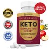 Justified Laboratories Great Results Keto ACV Pills 1275MG Formulated with Apple Cider Vinegar Keto Support Blend 60 Capsules (2 Bottles)