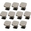 Franklin Brass Webber (10-Pack) Cabinet Knobs Heirloom Silver Drawer Knobs Kitchen Cabinet Knobs for Dresser Drawers Pulls and Knobs 1-1/8" Closet Door Knobs P29542K-904-B