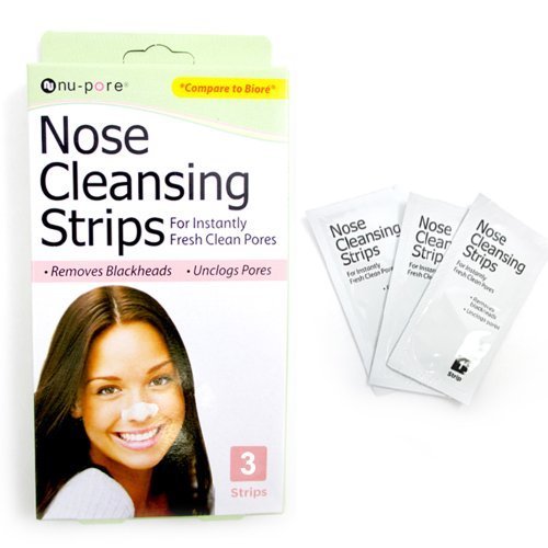 Nu-Pore Deep Cleansing Nose Strips Blackhead Removal Pore Fresh Clean Pack New