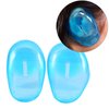 2pcs Ear Covers Showers, Waterproof Efalock Ear Protection Shower 2pcs. Silicone Protection Shower Caps