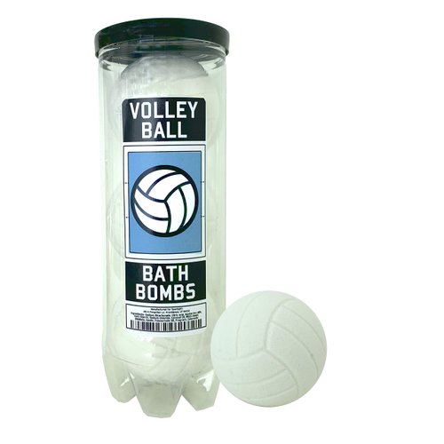 Volleyball Bath Bombs - 3 Pack - Volleyball Gifts - Volleyball Gifts for Team & Girls & Teen Girls, Girls Volleyball, Volleyball Accessories for Teen Girls, Volleyball Coach, Volleyball Gear