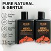 Gifts for Men, Anti-Thinning Biotin Shampoo & Deep Moisturizing Conditioner for Men, Shampoo and Conditioner Set Men w/Rice Water, Strengthens & Nourishes Hair - 2 x 8.45 Fl Oz
