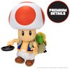 THE SUPER MARIO BROS. MOVIE - 5 Inch Action Figures Series 1 – Toad Figure with Frying Pan Accessory