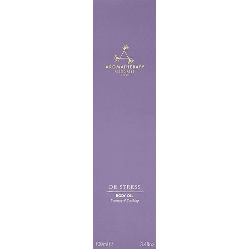 Aromatherapy Associates De-Stress Body Oil Made with Ginger and Rosemary Essential Oils and Arnica Flower Extract (3.4 fl oz)