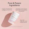 Alaya Multi Collagen Powder - Type I, II, III, V, X Hydrolyzed Collagen Peptides Protein Powder Supplement with MSM + GC (Unflavored) (40 Servings)