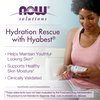 NOW Solutions, Hydration Rescue with Hyabest® hyaluronic acid, Helps Maintain Youthful Looking Skin*, Supports Healthy Skin Moisture*, 60 Veg Capsules