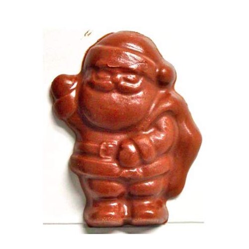 Diabeticfriendly® Sugar Free MILK Chocolate Santa, 6 pack of .4 oz, Individually Wrapped