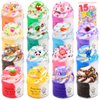 Christmas Cloud Slime 15-Pack Case of Colorful for Girls and Boys, Fun Party Favors Supplies, Bulk Slime Kit Scented, Soft, Non-Sticky for Birthday Gifts, School Carnival Prizes, Goodie Bag Stuffers