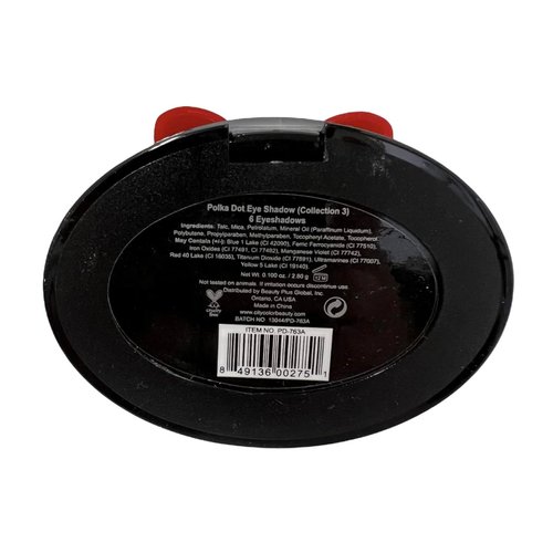 CITY COLOR Polka Dot Eye Shadow COLLECTION THREE (3) 1.0 oz ~Vibrant Shades in Cute Polka Dot Compact for Bold, Playful Eye Looks!