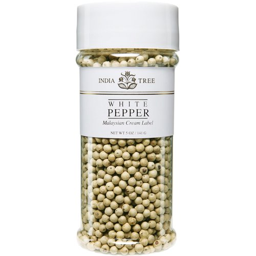 India Tree White Pepper, 5 oz