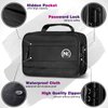 NKTOLEE Smell Proof Bag with Combination Lock, Stash Box - Personal Organizer Case Container Suit for Travel Storage Box Smell Proof